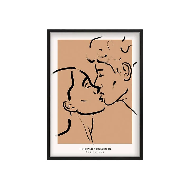 Proximity Canvas Wall Painting With Black Frame media 3