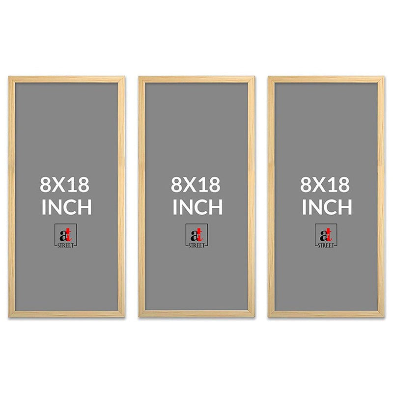 Khayaal Mughal Wall Art With Frame (Red & Blue) - Set Of Three media 9