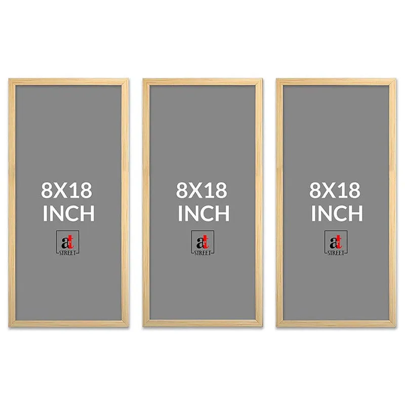 Khayaal Mughal Wall Art With Frame (Red & Blue) - Set Of Three media 9