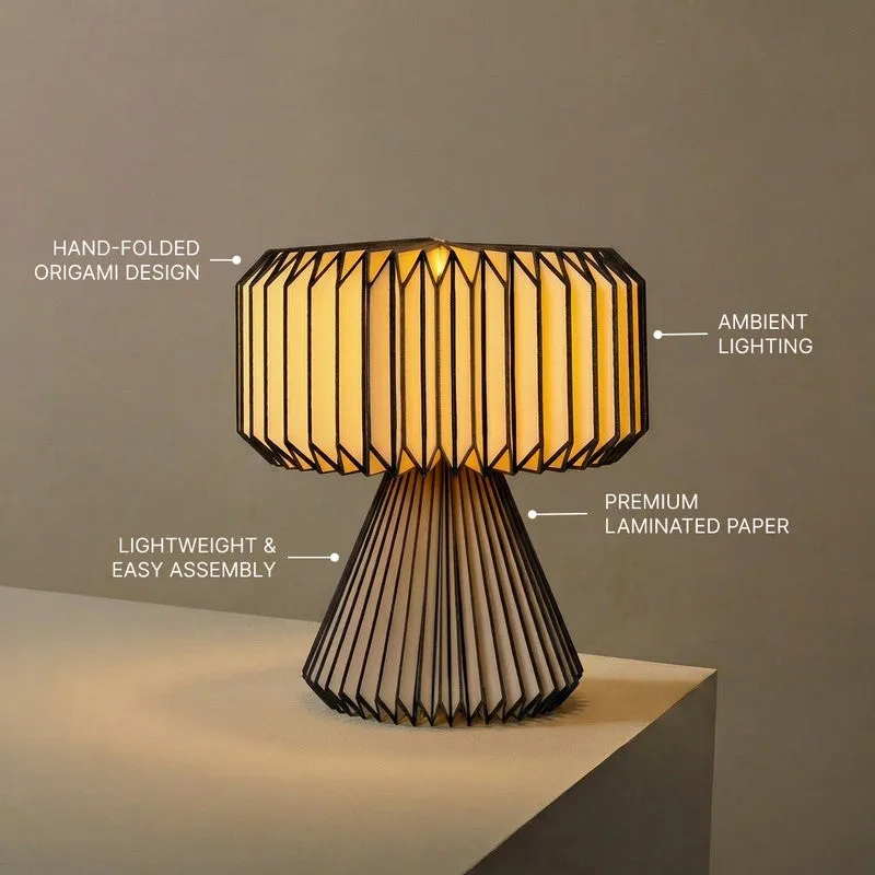 Fig Living Ori Table Lamp - Ivory,Black media 4