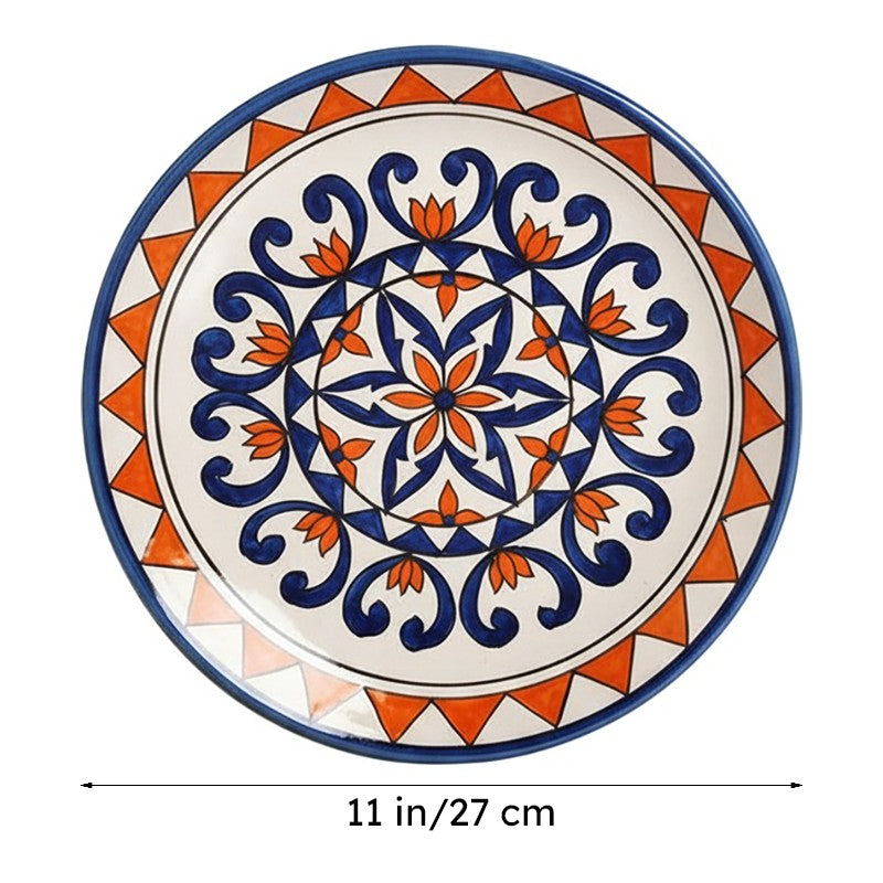 Star Real Handpainted Wall Plate media 5