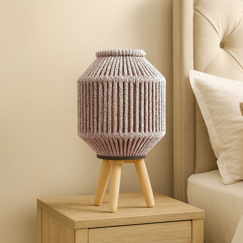 LuminaCord Bamboo Tea Light Candle Holder