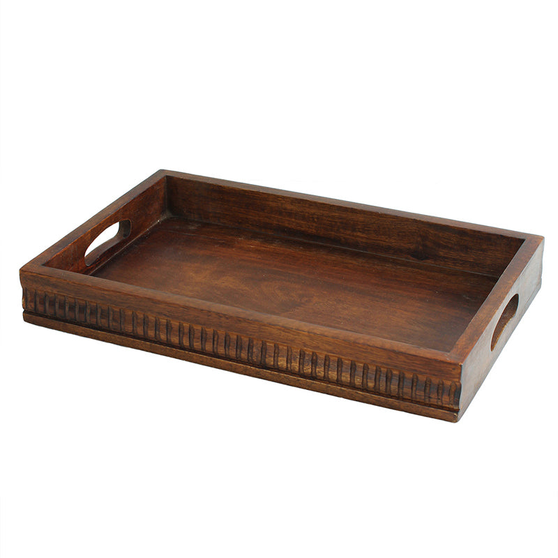 Wudiva Wood Serving Tray - Rectangle media 5