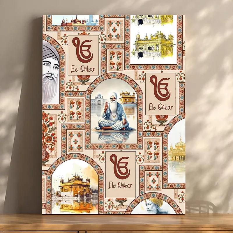 Guru & Temple Wall Art media 3