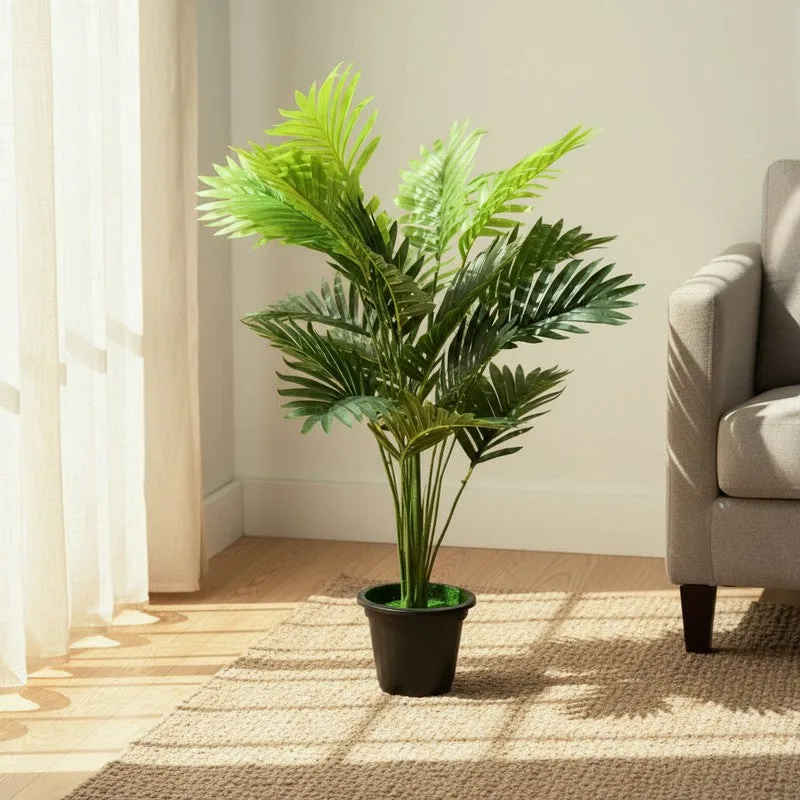 LuxeLeaf Faux Areca Plant - 2.5 Feet media 2