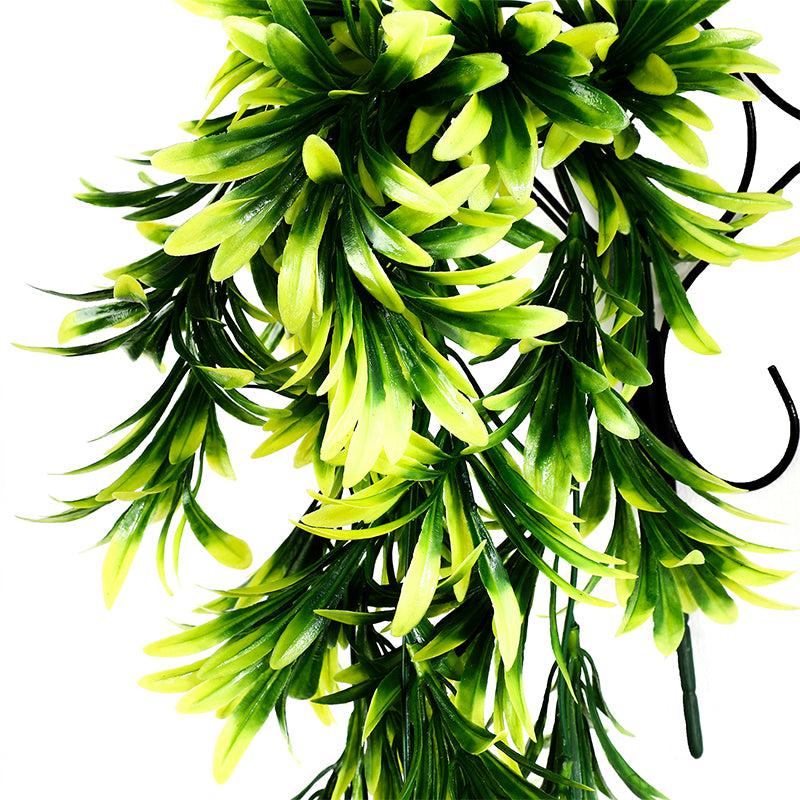 Faux Green Vine With Metal Wall Stand media 5