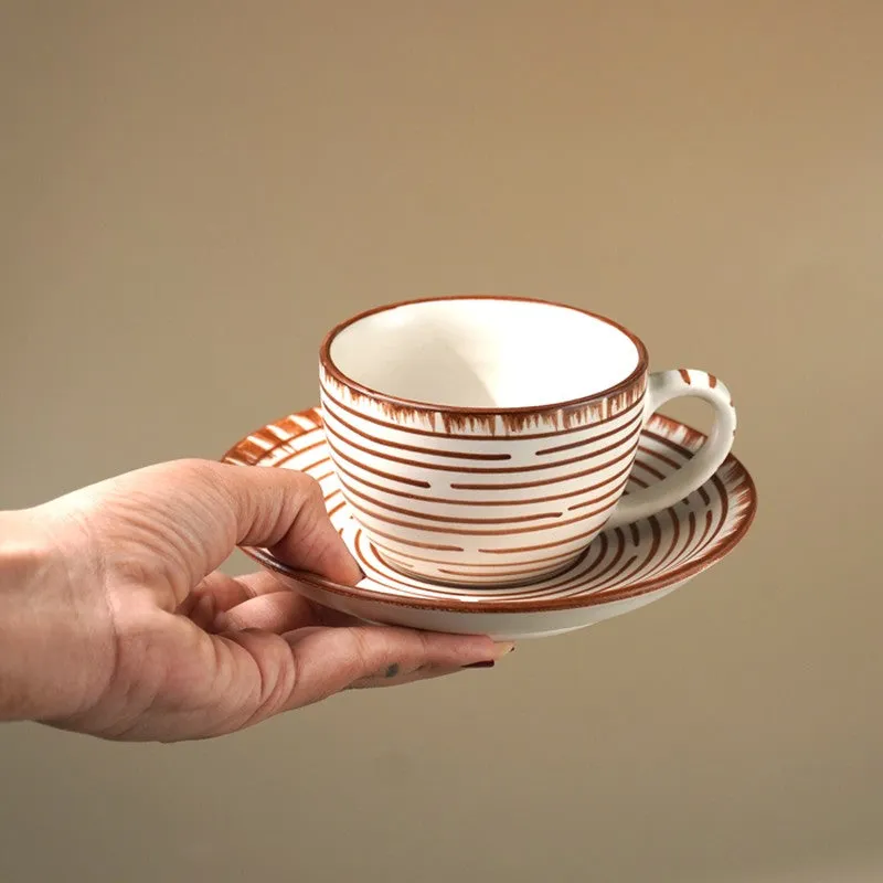 Cuppix Cup & Saucer (210 mL Each) - Set of Two media 6
