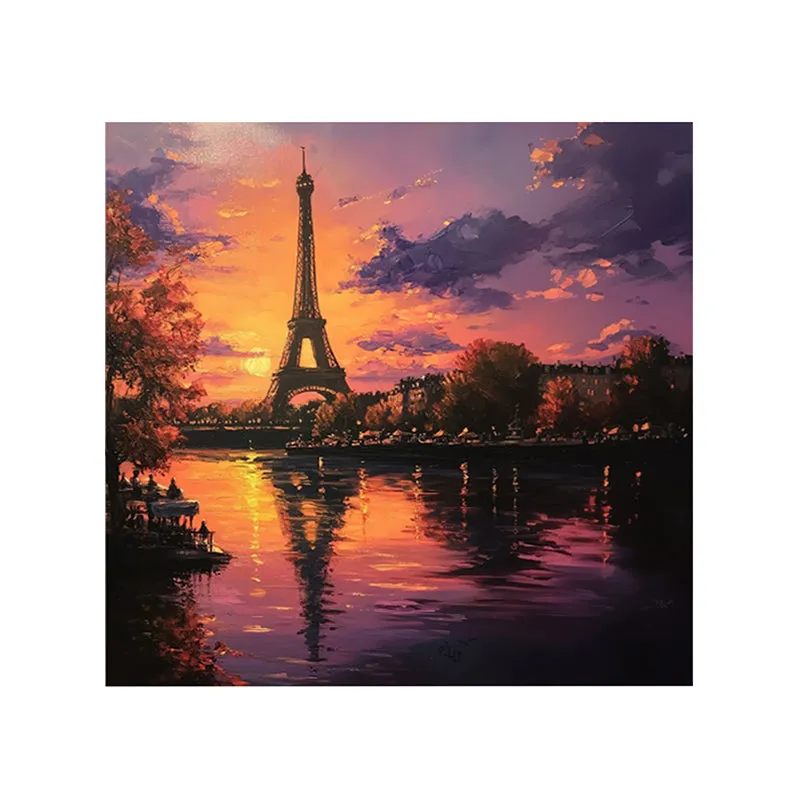 Eiffel Sunsets Showpiece media 5