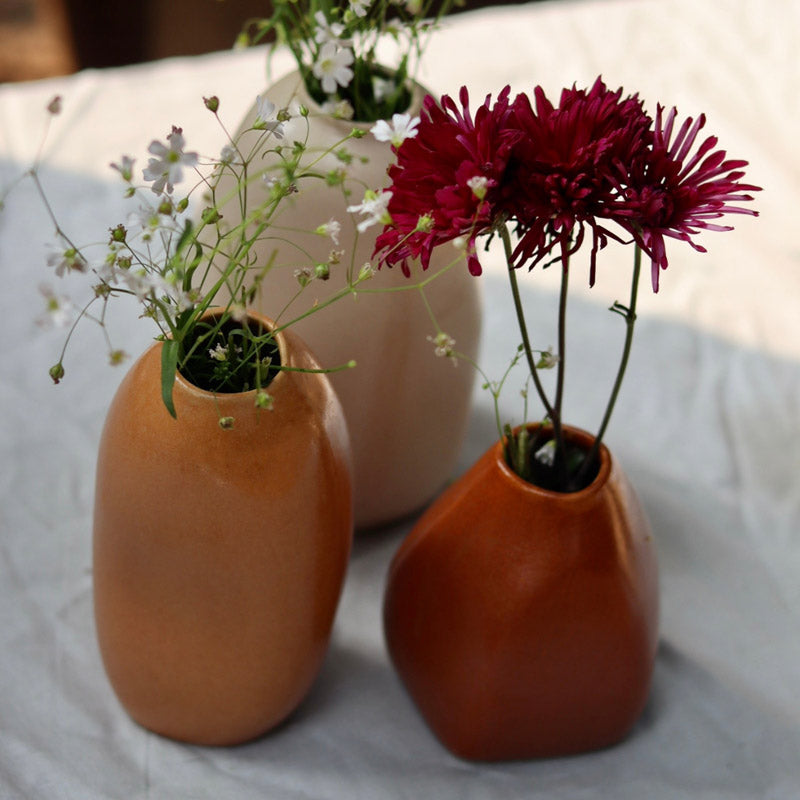 Nashma Ceramic Vase - Three Piece Set