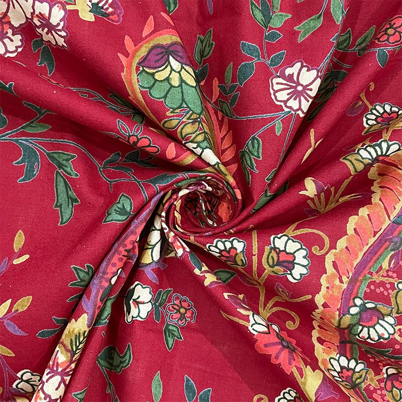 Swayam Margot Floral Cotton Dohar - 110 GSM image 3