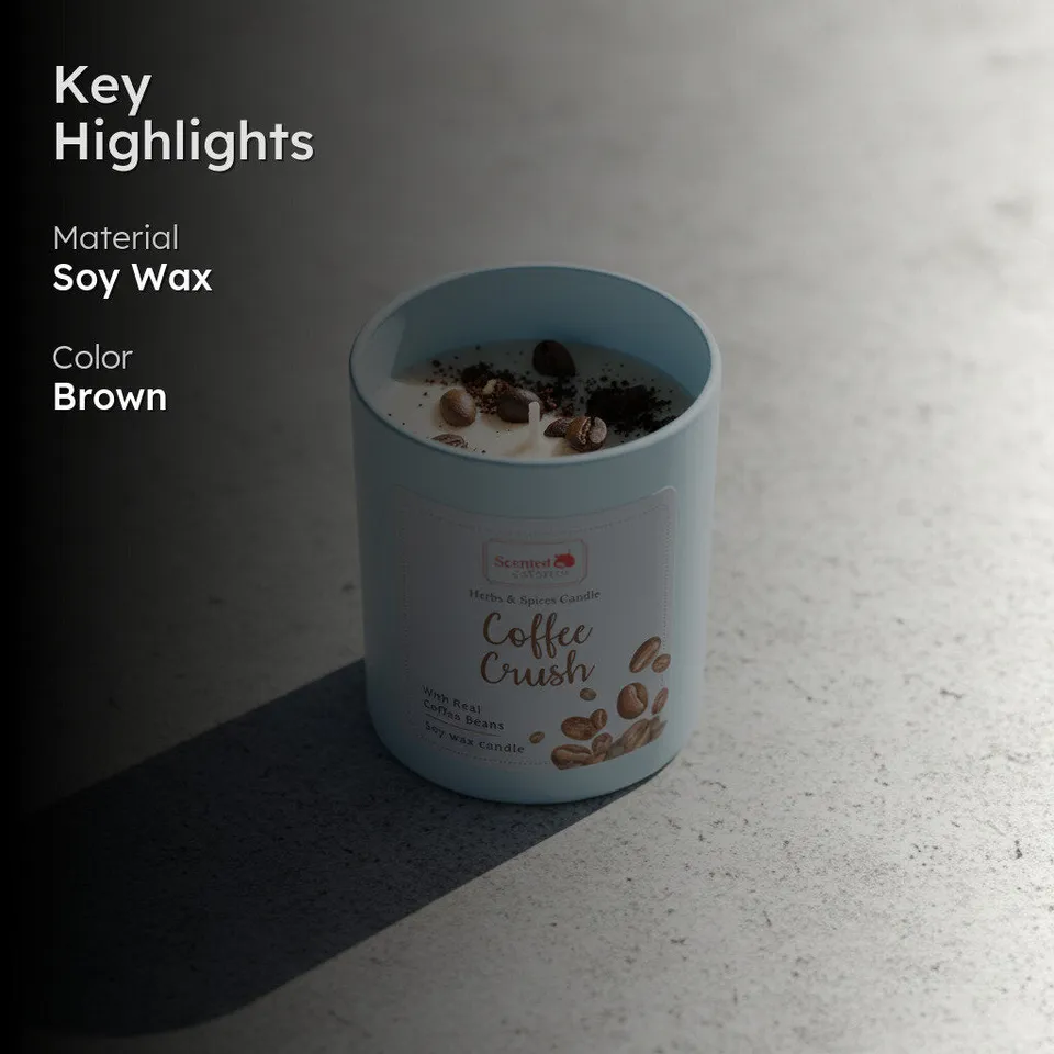 Coffee Call Scented Soy Wax Candle media 3