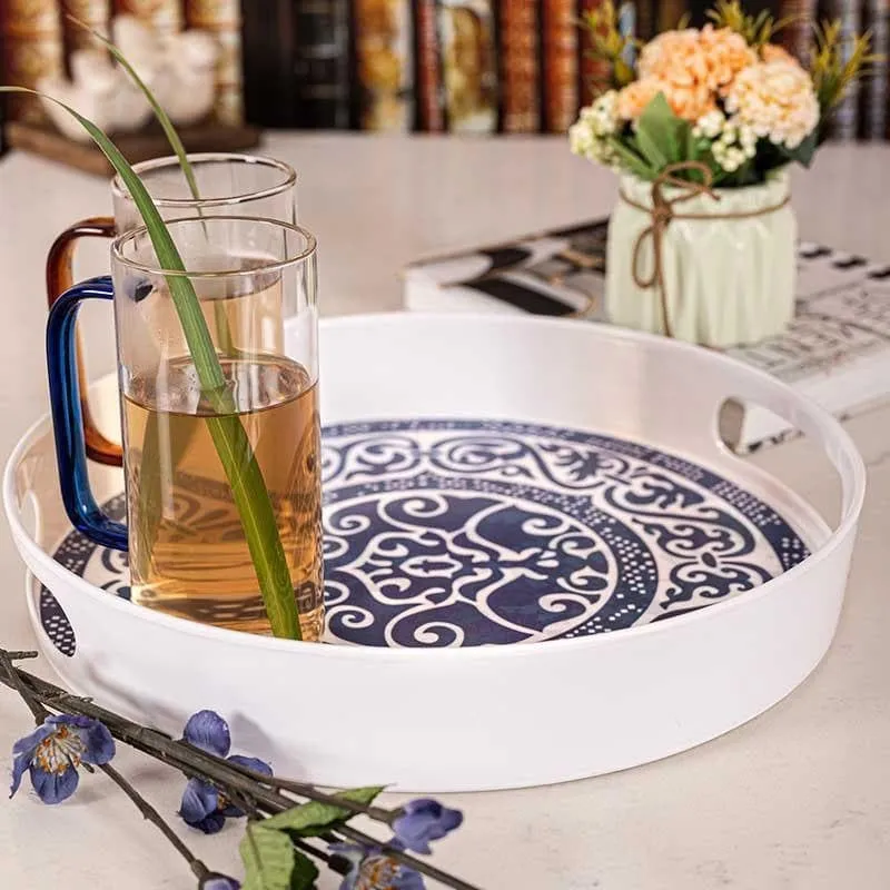 Ethnic Story Serving Tray media 1