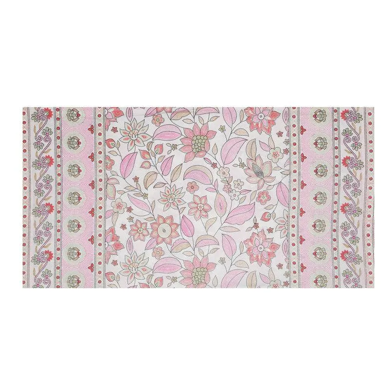 Ansa Flora Diwan Set (Pink) - Eight Piece Set media 4