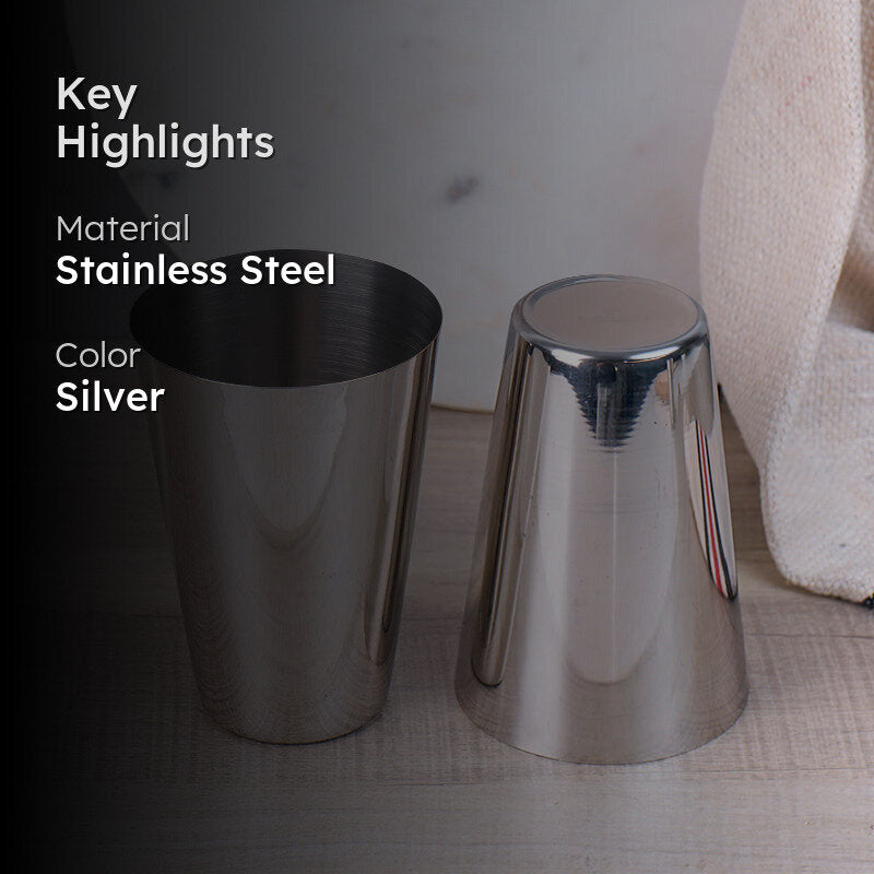 Hiko Stainless Steel Tumbler (350 ML) - Set Of Six media 2