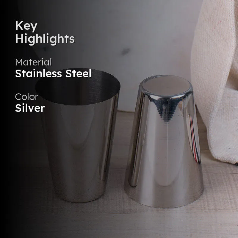 Hiko Stainless Steel Tumbler (350 ML) - Set Of Six media 2