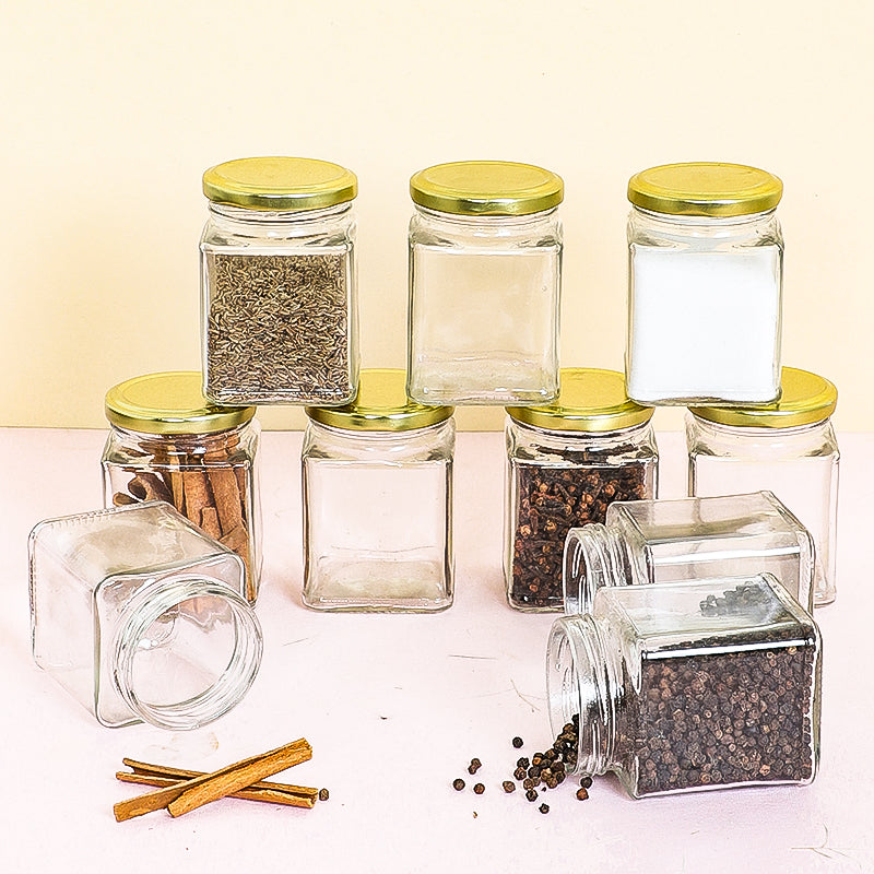 Maksim Storage Jar (200 mL Each) - Set Of Ten