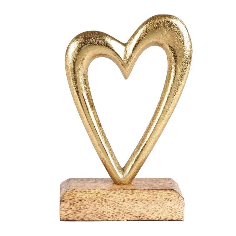 Heart Halo Showpiece - Gold media 3