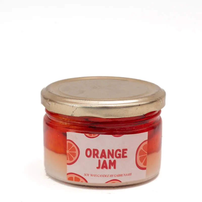 Orange Marmalade Scented Candle - Orange media 6