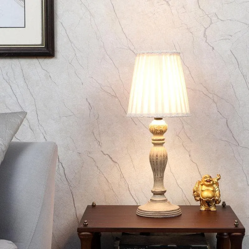 Gujo Vider Fabric Table Lamp - White media 3