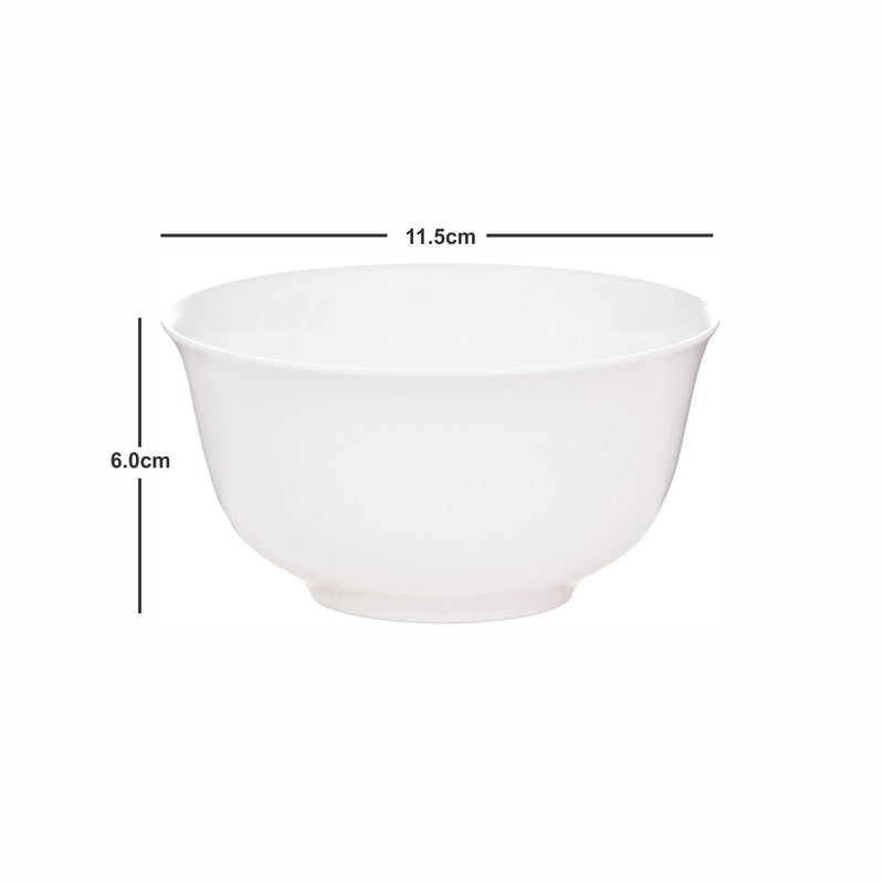 Bone China Soup Bowls (300 mL Each) - Set Of Six media 5