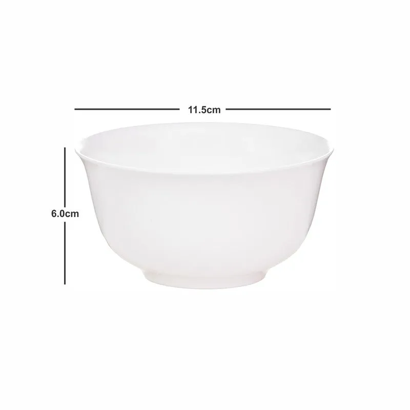 Bone China Soup Bowls (300 mL Each) - Set Of Six media 5
