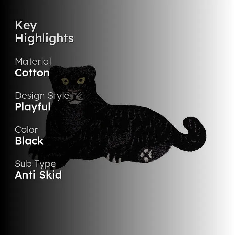 Black Panther Cotton Carpet media 2