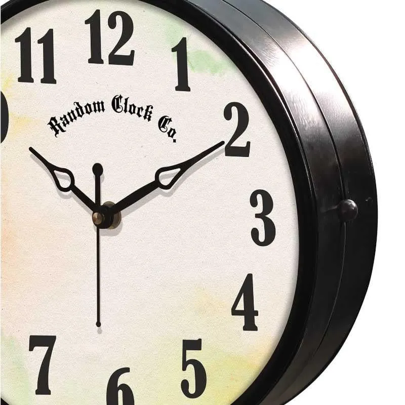 Retro Reverso Wall Clock media 6