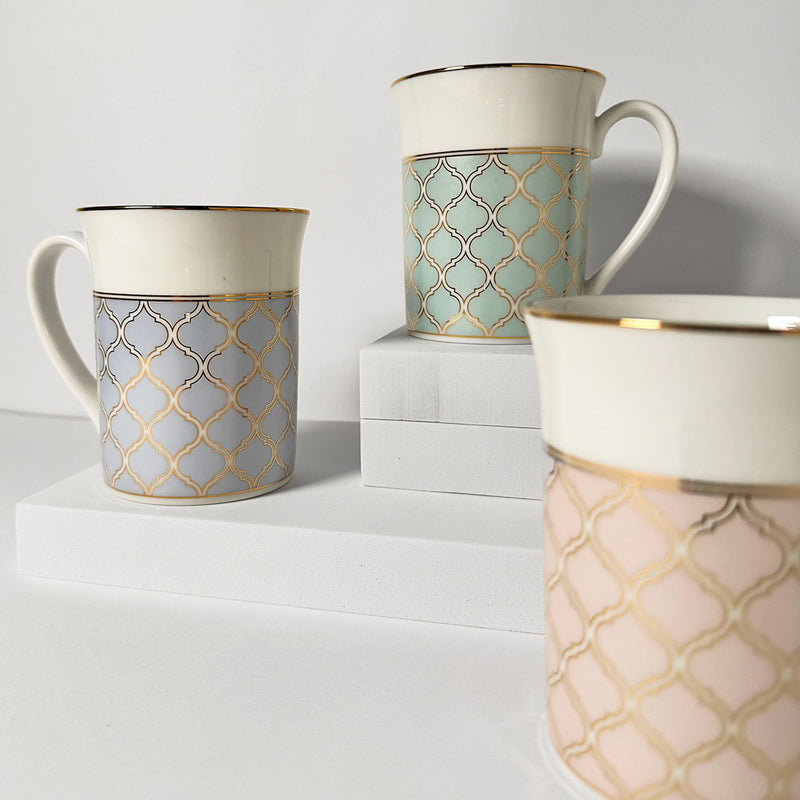 Noritake Eternal Palace Porcelain Coffee Mug With Gift Box (Mint) - 280 mL image 5