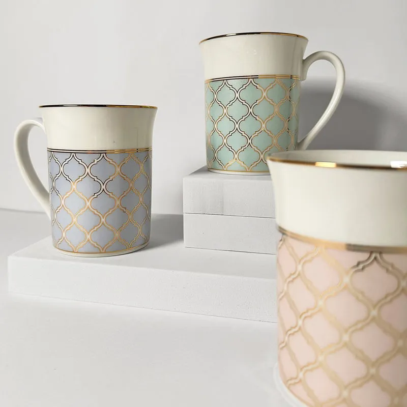 Noritake Eternal Palace Porcelain Coffee Mug With Gift Box (Mint) - 280 mL media 5