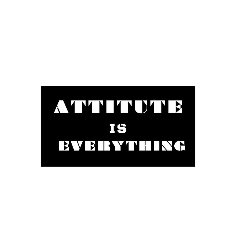 Attitude Is Everything Iron Wall Accent media 3