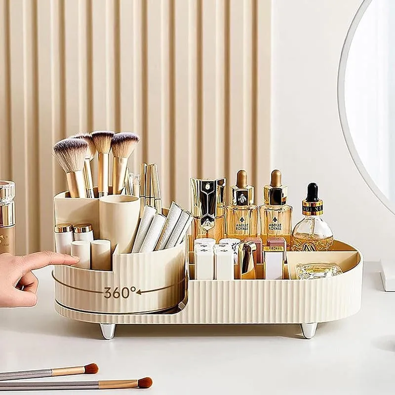 Sort Story Plastic Cosmetic Organiser - Cream media 4