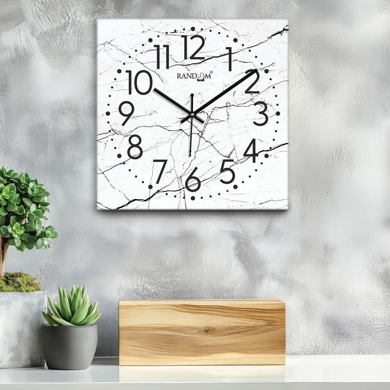 Zelora Analog Wall Clock - White