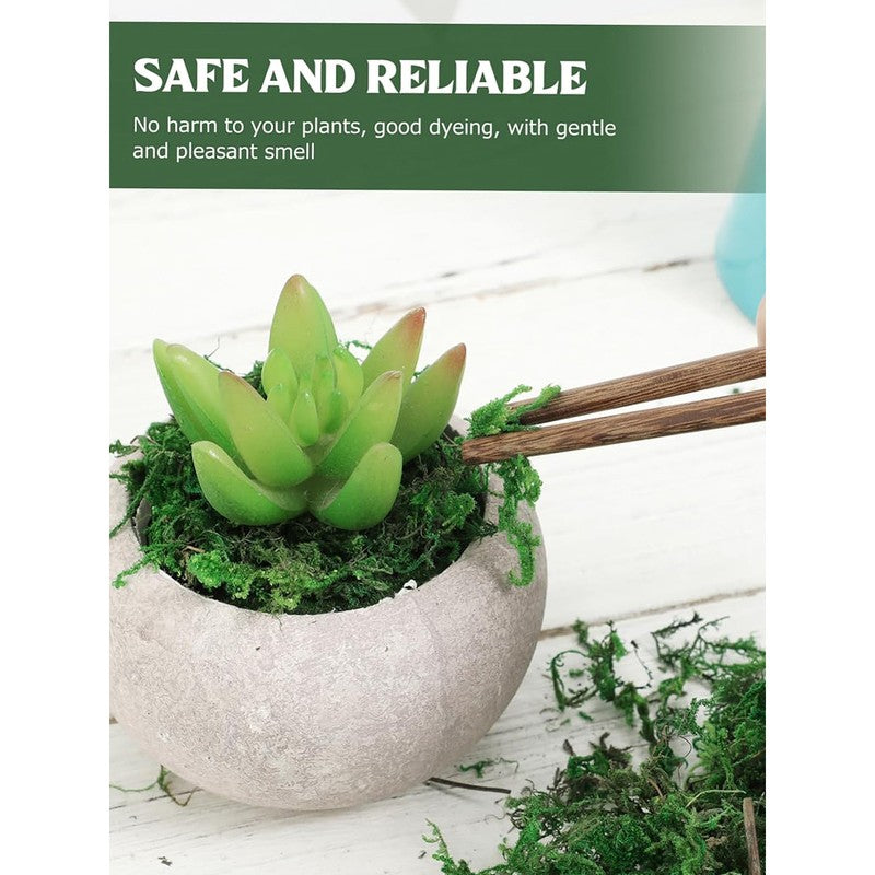 Lifelike Artificial Soft Moss - Green media 4