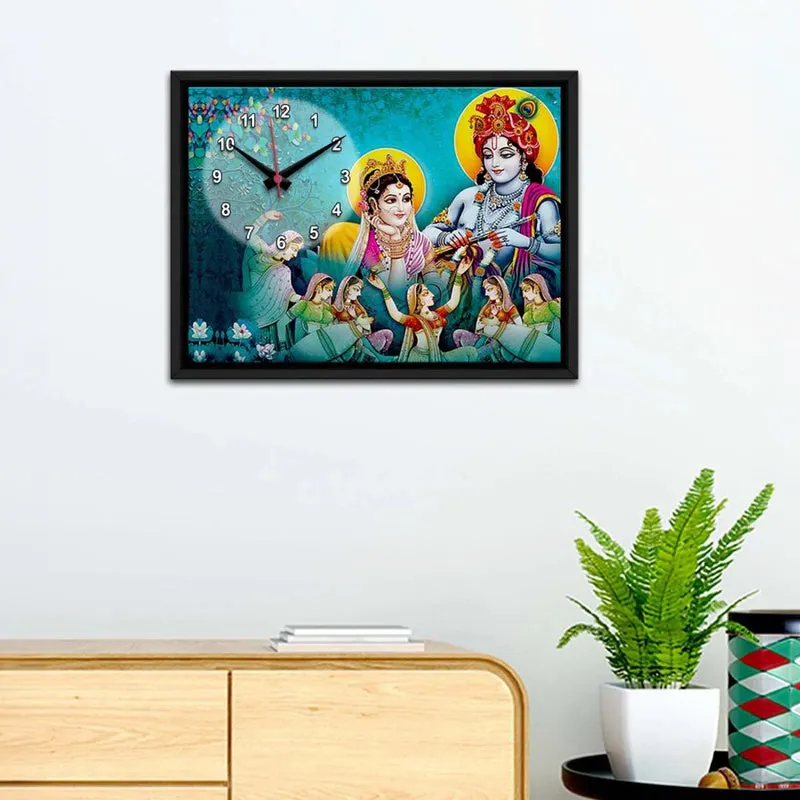 Krishva MDF Wall Clock media 3