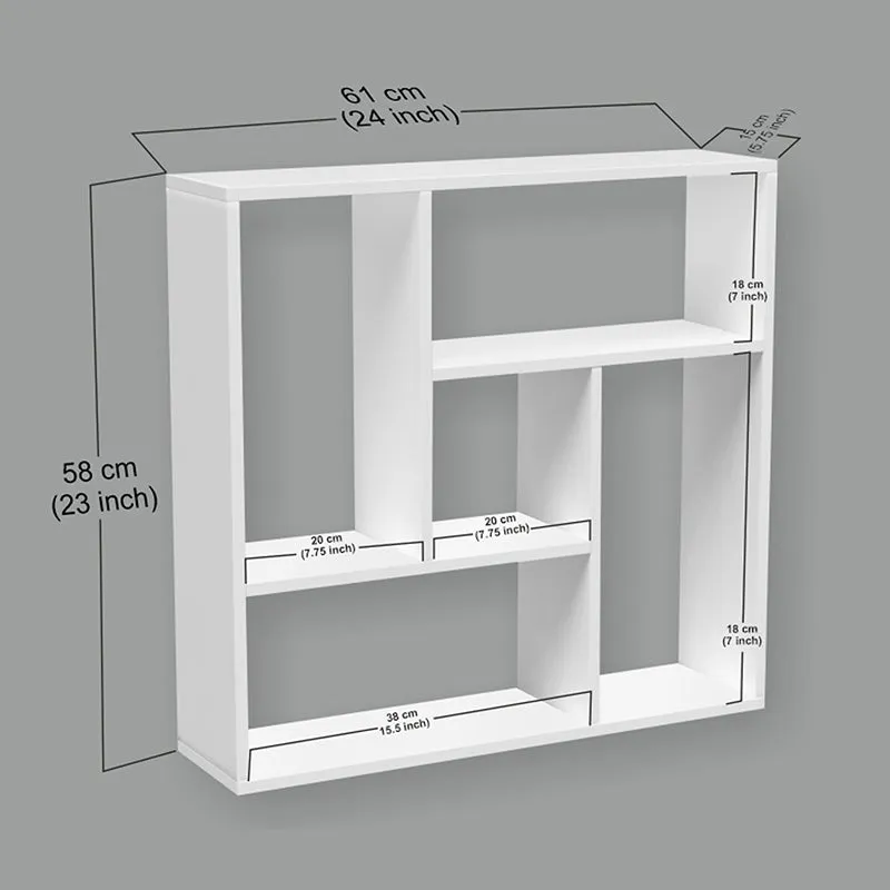 Sylvan Loft Wall Shelf - White media 6