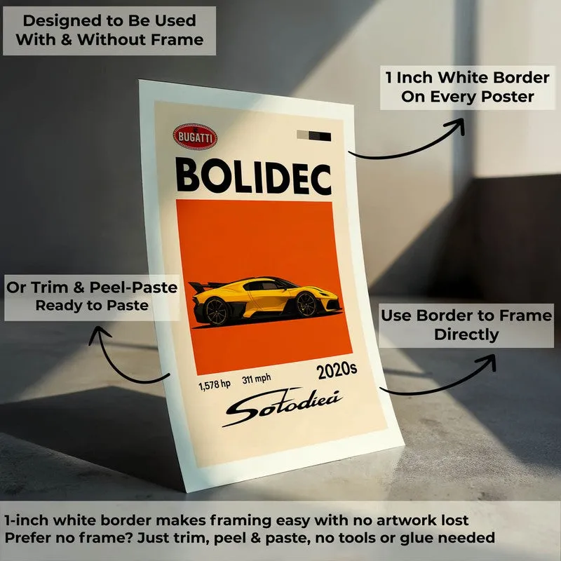 Bolide Power Wall Poster media 8