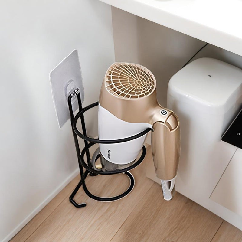 Tressix Metal Hair Dryer Holder - Black media 7