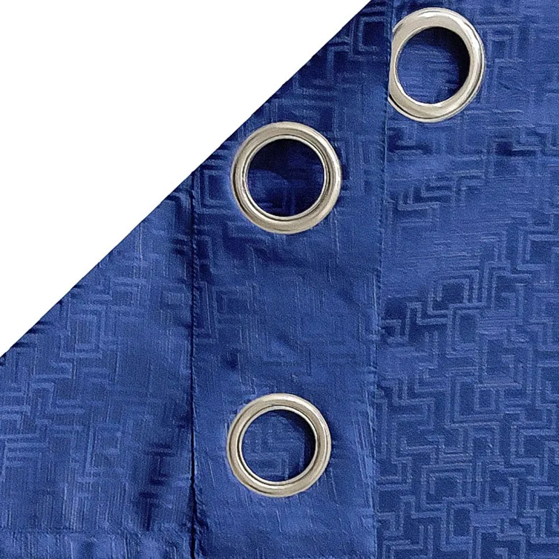 Amaranth Jacquard Blackout Curtain - Set Of Two media 8