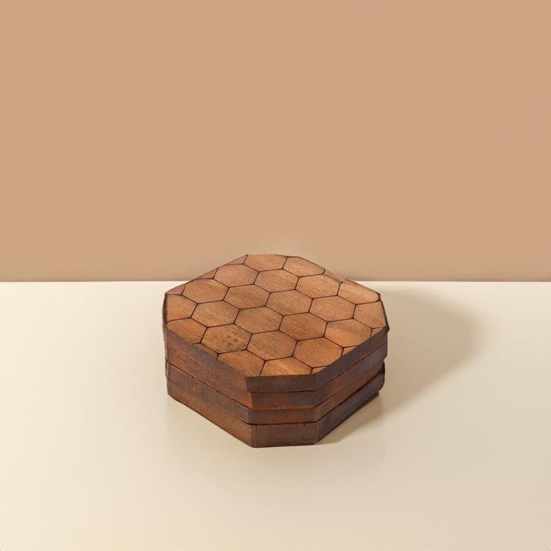 Honeycomb Coaster - Set Of Four