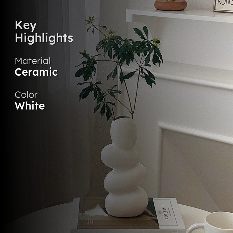 Orbella Sculptural Ceramic Vase media 2