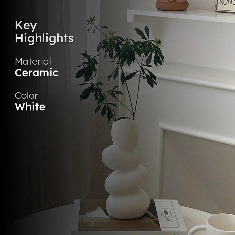 Orbella Sculptural Ceramic Vase media 2
