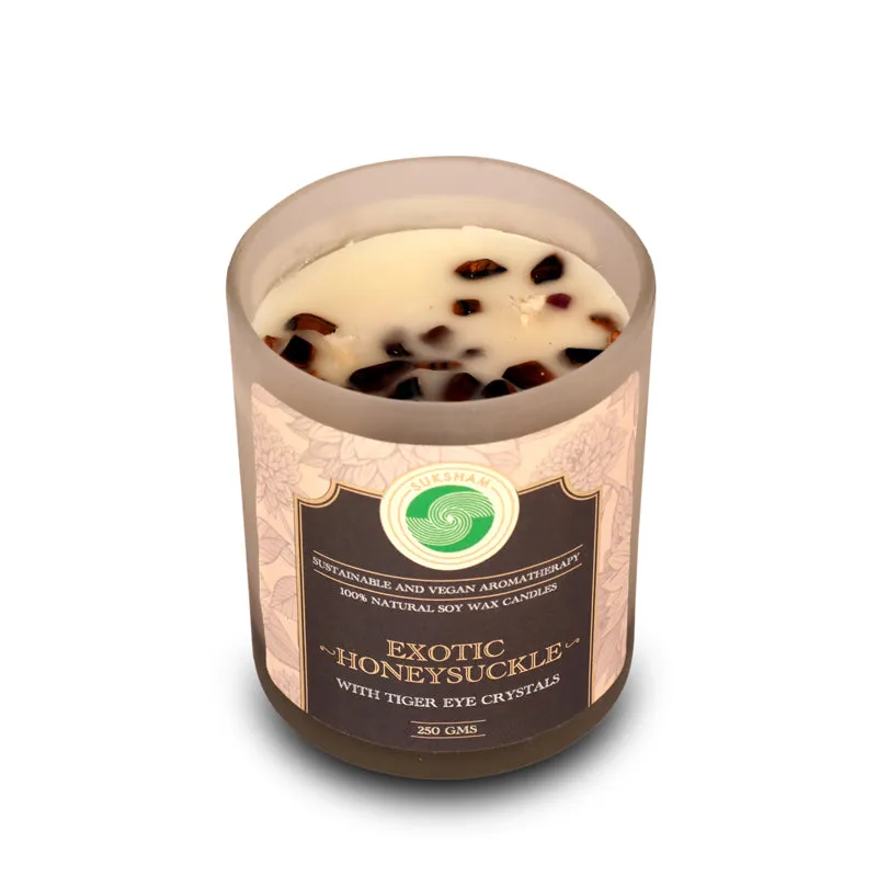 Elysium HoneySuckle Scented Candle media 7