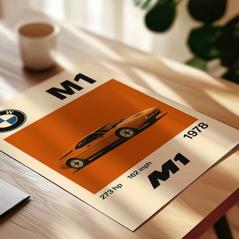 M1 Racing Spirit Wall Poster media 4