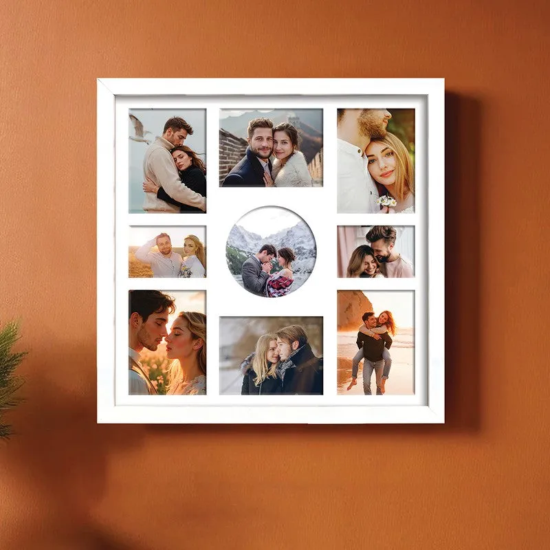 Keepsakes Collage Photo Frame - White media 3