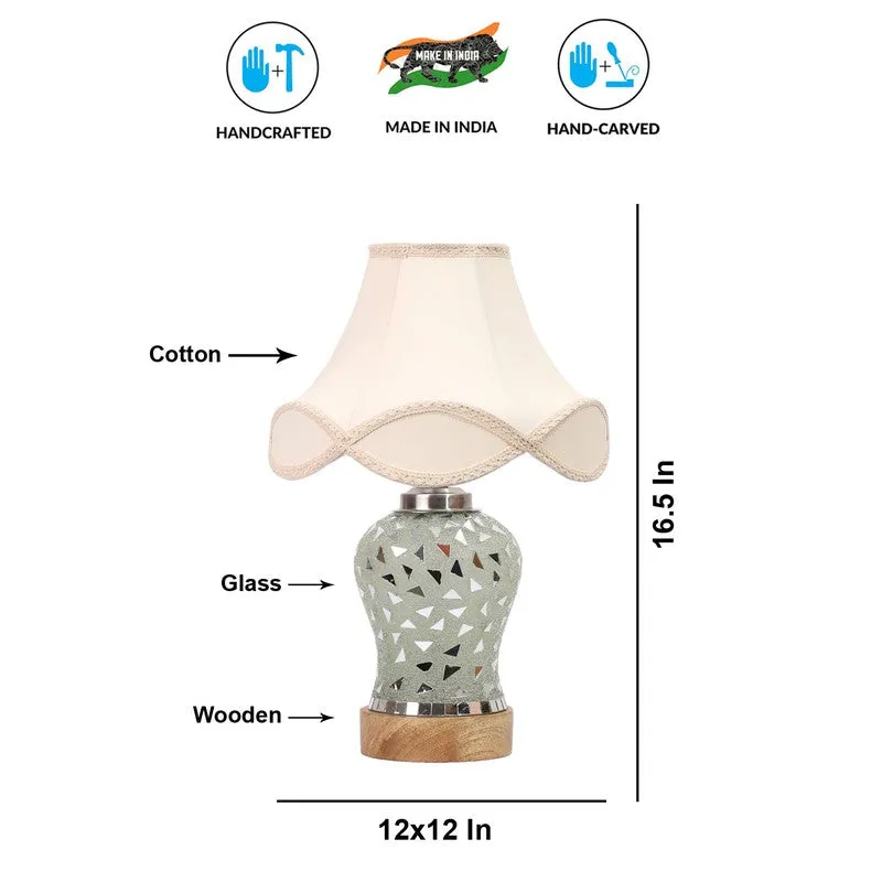 Liora Arc Wooden Table Lamp - Multicolor media 9