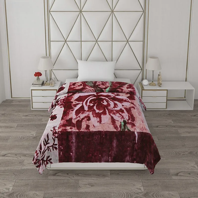 Monte Carlo Crimson Cascade Blanket - 1000 GSM media 3