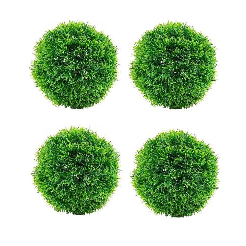 Faux Evergreen Bush (9 cms) - Set Of Four media 4