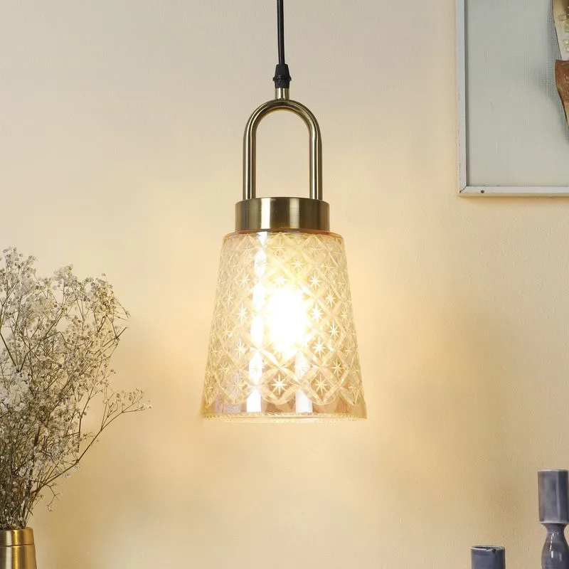 Aveline Elegant Glass Pendant Lamp media 1