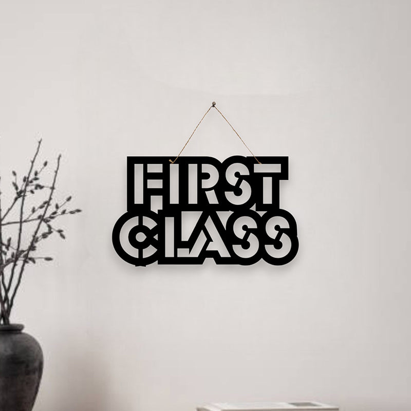 First Class Mild Steel Wall Accent