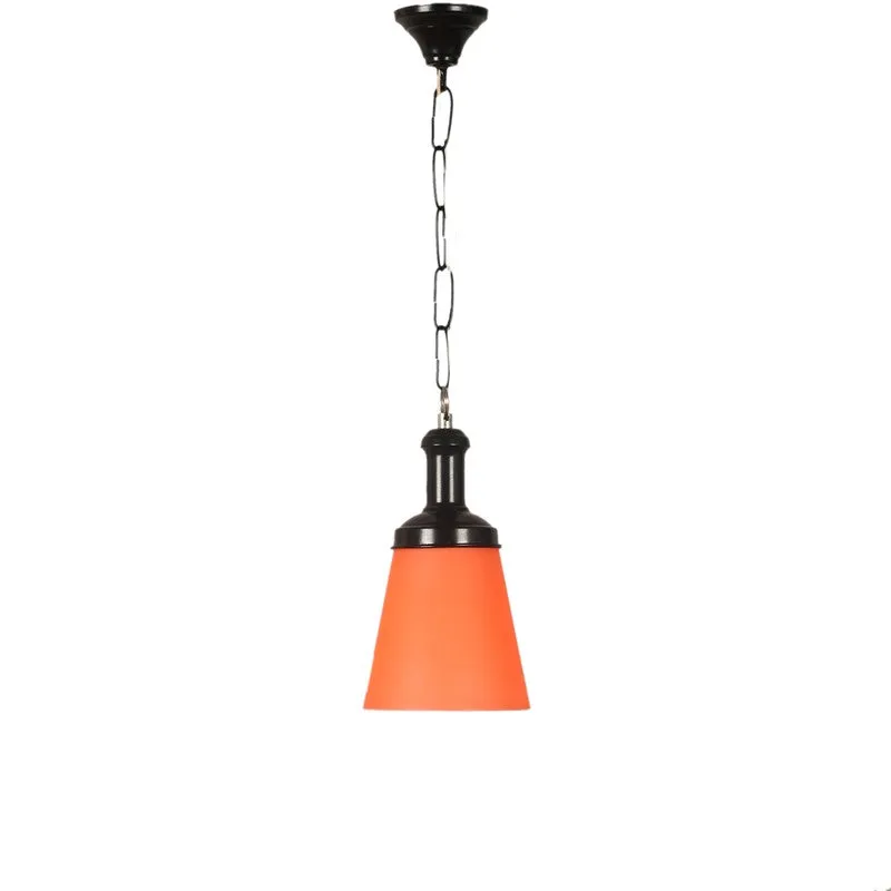 Contrast PVC Ceiling Lamp - Orange media 3